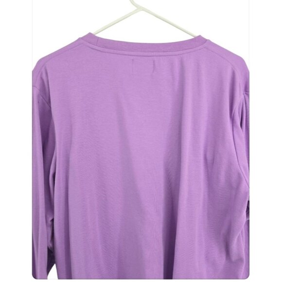 Comfy Chemo Long Sleeve Lavander Top Size XL - Picture 10 of 10